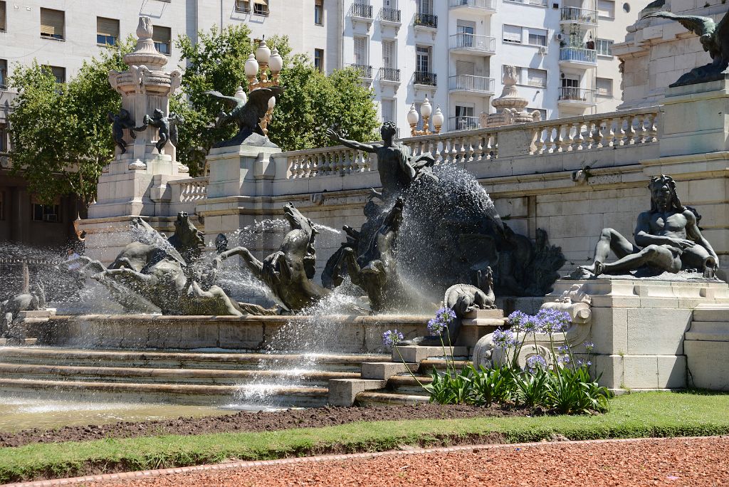 08 The Bronze Statues Are the Work of Belgian Artist Jules Lagae Monument to the Two Congresses Congressiomal Plaza Buenos Aires